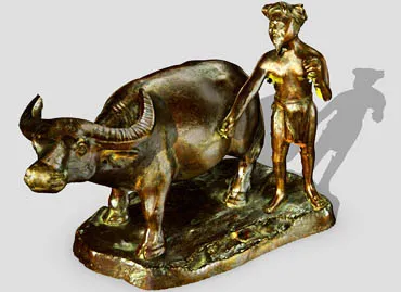 BUFFLE ASIATIQUE - Numérisation 3D Couleur