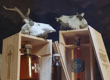 Rendus photoréalistes de bouteilles de Cognac - Hellfest - Rendus 3D de cognac