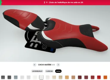 Configurateur 3D de selles de motos - Configurateur 3D de selles